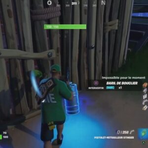 Baril de bouclier fortnite