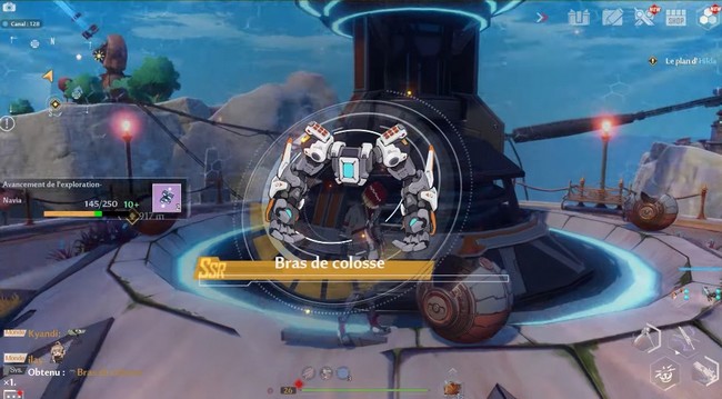 Bras de colosse tower of fanatsy