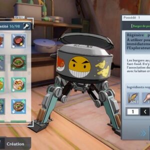 Burger de poulet croustillant tower of Fantasy