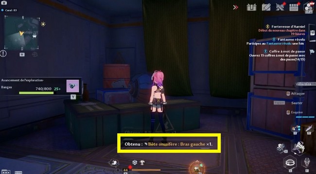 Bête omnifère Bras Gauche Tower of Fantasy