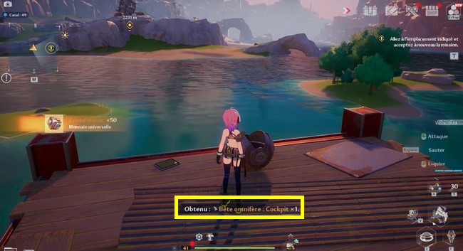 Bête omnifère Cockpit Tower of Fantasy