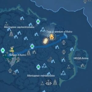 Carte Aesperia Tower of Fantasy