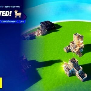 Carte GO GOATED ! sur Fortnite