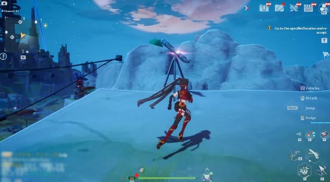 Constellation du Dragon tower of fantasy