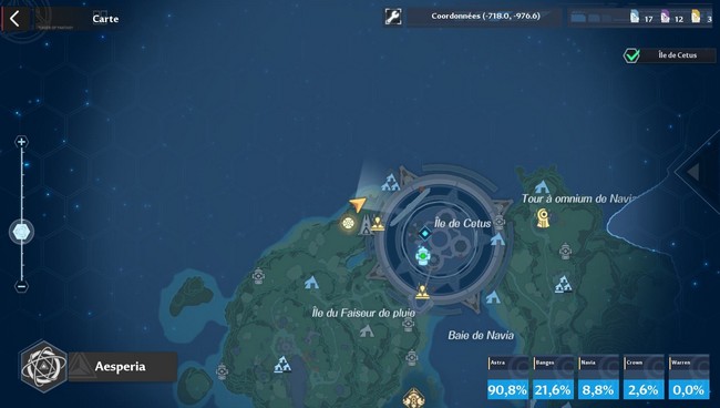 Emplacement de la Constellation du Bouvier - Navia