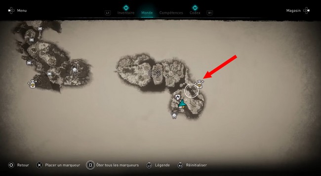 Emplacement deuxième marchand secret Assassin’s Creed Valhalla 1.6.0