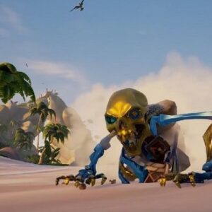 En tuant des squelettes anciens dans Sea of Thieves