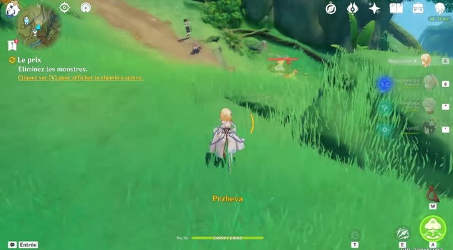 Genshin Impact Quête du monde - Le Prix