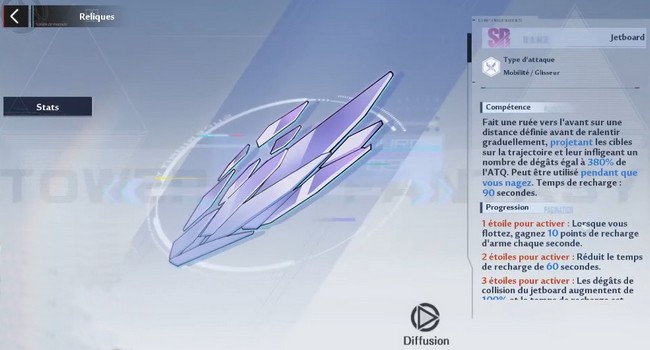 Jetboard Tower of Fantasy