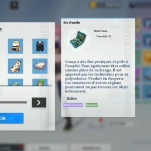 Kits d'outils - Tower of Fantasy