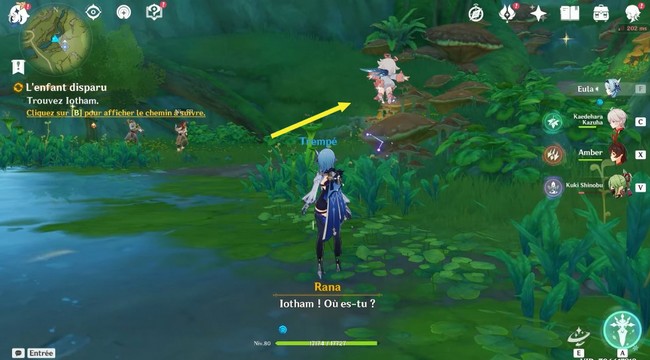 L'enfant disparue de genshin impact