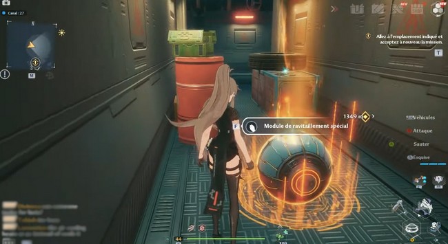 Module de ravitaillement spécial