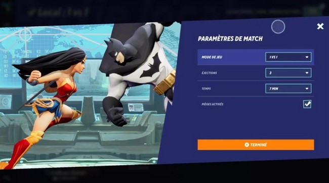 Partie locale Multiversus