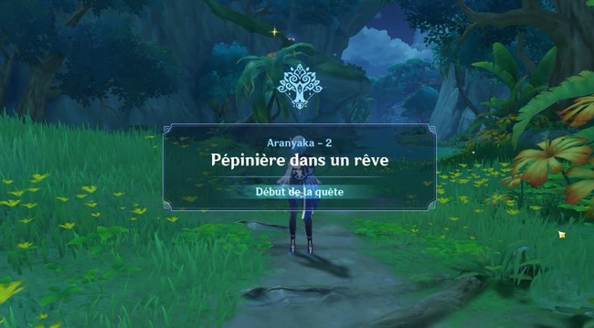 Pépinière dans un rêve genshin impact