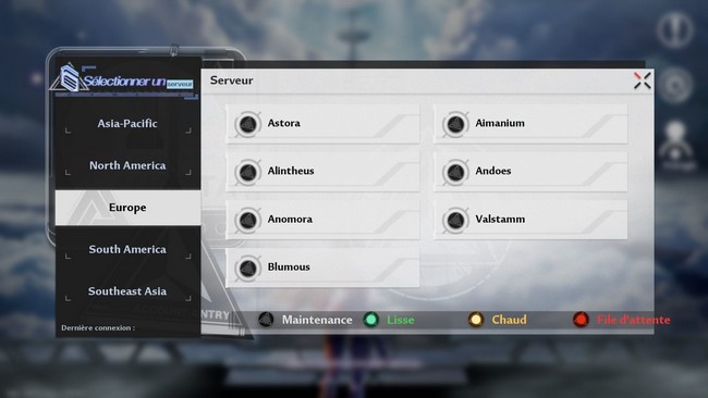 Quel serveur français choisir Tower of Fantasy