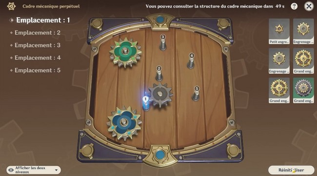 Restauration de morceau de cadre mécanique 4