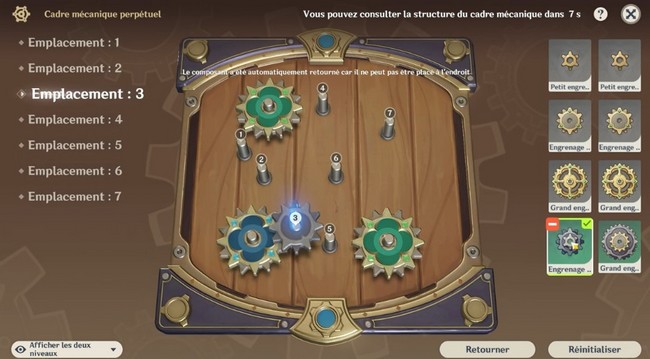 Restauration de morceau de cadre mécanique 6