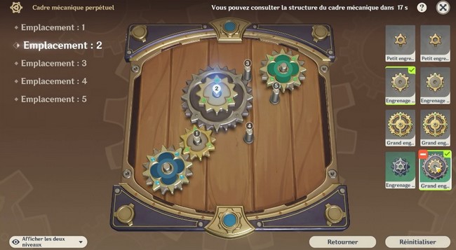 Solution du cadre mécanique 5