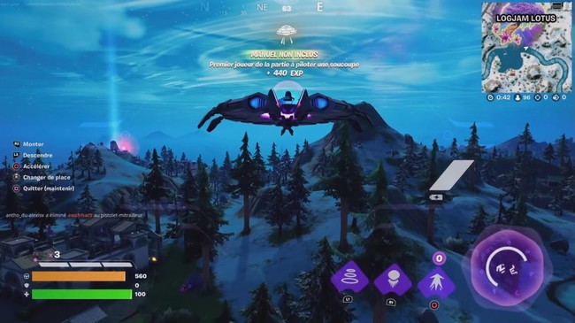 Soucoupe Volante Fortnite Saison 3 Chapitre 3