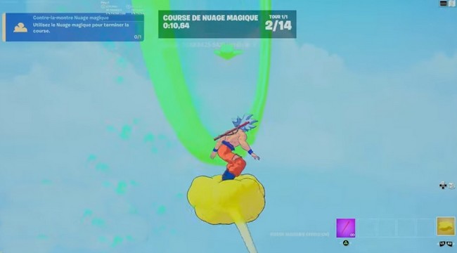 contre la montre nuage magique