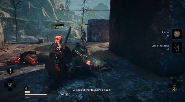 emplacements des clés - Assasin's Creed Valhalla