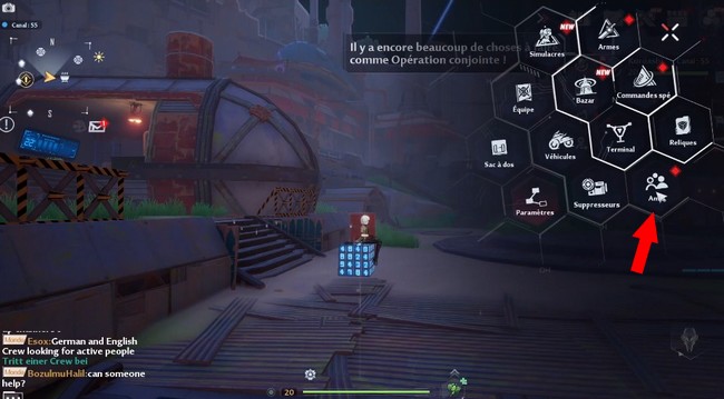 jouer avec des amis dans Tower Of Fantasy