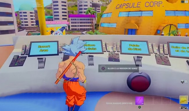 maison de Goku fortnite