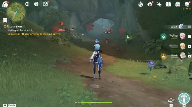quête Excursion de Genshin impact-1