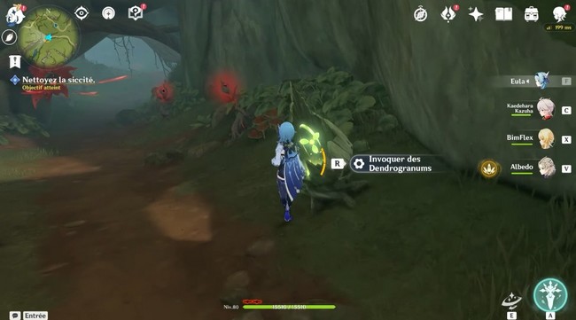 quête Excursion de Genshin impact