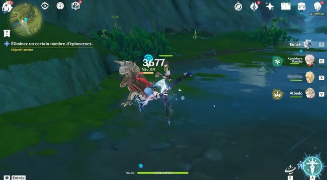 quête Excursion de Genshin impact