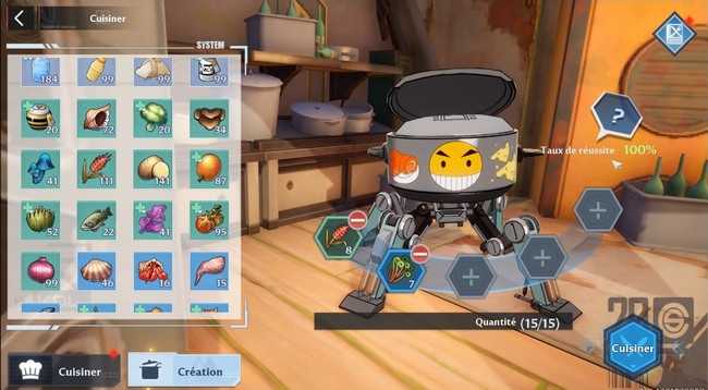 recette tarte aux crosses de fougères tower of Fantasy