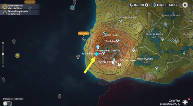 se rendre au Sumeru dans Genshin Impact 3.0