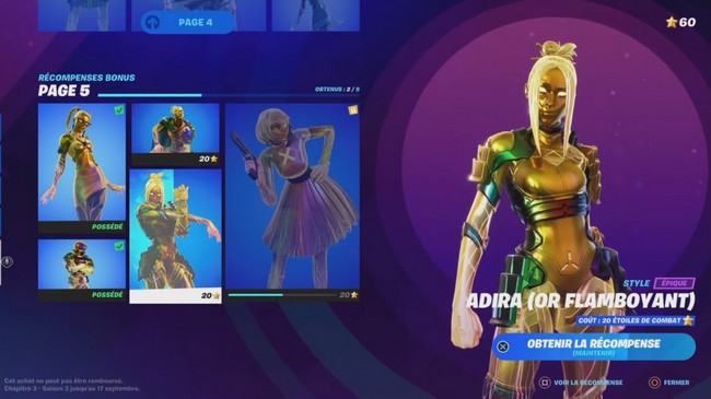 skin Adira Or Flamboyant fortnite