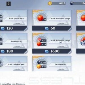 obtenir des nucléus rouge tower of fantasy