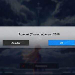 Résoudre le problème Error 2618