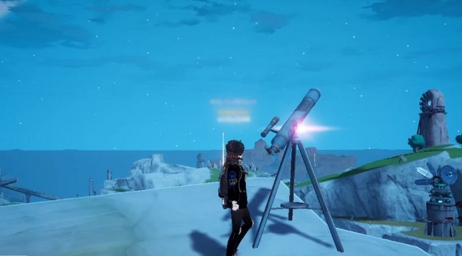 télescope de la constellation du lièvre Tower of Fantasy