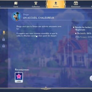 Accueil chaleureux- Disney Dreamlight Valley