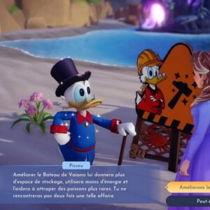 Amélioration du bateau de Vaiana Disney Dreamlight Valley