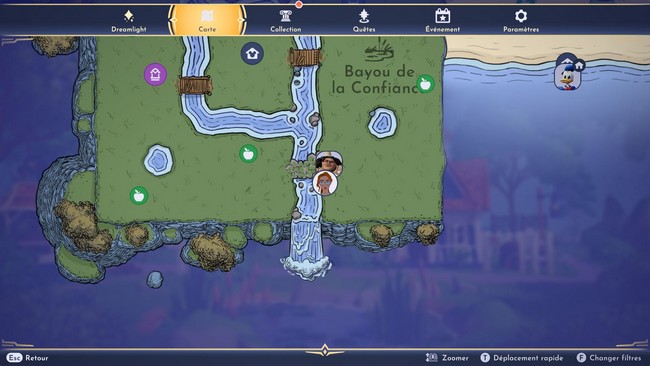 Bayou de la confiance Disney Dreamlight Valley