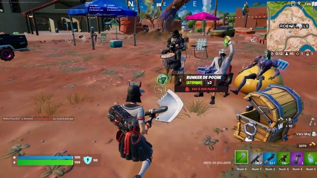 Bunker de poche dans Fortnite à la saison 4 du chapitre 3