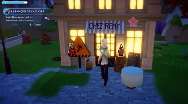 Chez Rémy dans Disney Dreamlight Valley