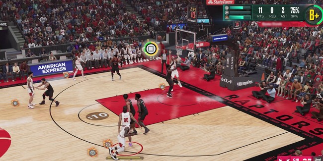 Comment dunker dans NBA 2K23