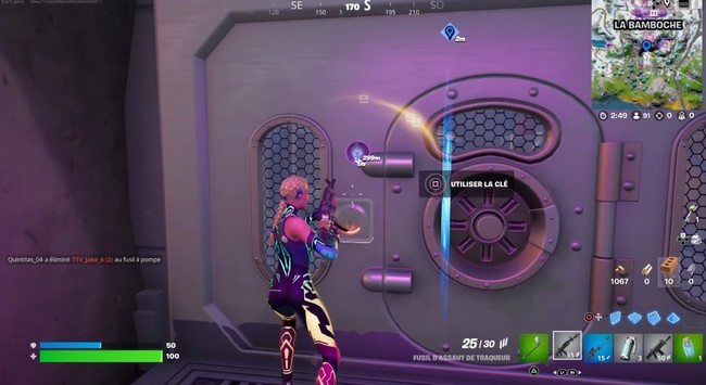 Comment utiliser les clés dans Fortnite saison 4 chapitre 3
