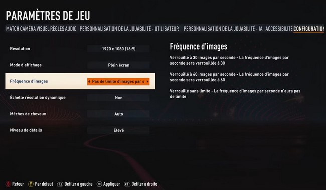 Correction des problèmes FPS FIFA 23