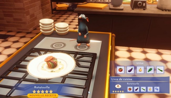 Cuisiner une Ratatouille Disney Dreamlight Valley