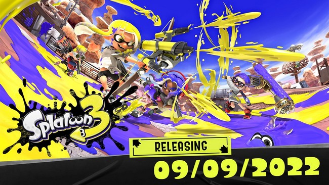 Date de sortie Splatoon 3