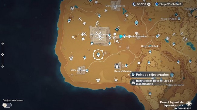 Double preuve-genshin impact-Lieu de manducation