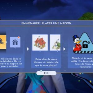 Emménager Disney Dreamlight Valley