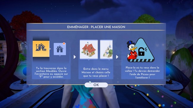 Emménager Disney Dreamlight Valley