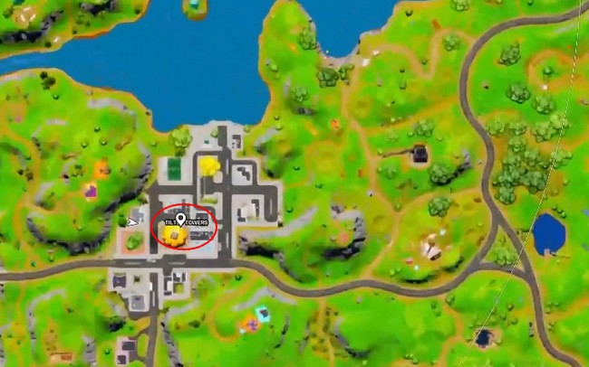 Emplacement Assurances Au calme dans Fortnite